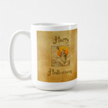 Vintage Halloween-Tasse