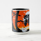 Vintage Halloween-Tasse Tasse (Zentrum)