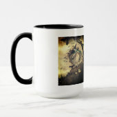 Vintage Halloween-Tasse Tasse (Links)