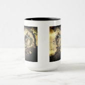 Vintage Halloween-Tasse Tasse (Zentrum)