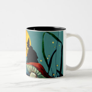Vintage Halloween-Tasse Zweifarbige Tasse