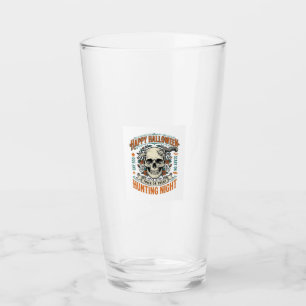 Vintage-Halloween-Totenkopf-Streich-oder-Überrasch Glas