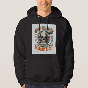Vintage-Halloween-Totenkopf-Streich-oder-Überrasch Hoodie