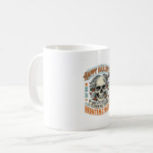 Vintage-Halloween-Totenkopf-Streich-oder-Überrasch Kaffeetasse (Vorderseite Links)