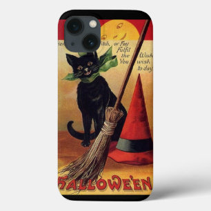 Vintage-Halloween von Ellen Clapsaddle, schwarze K Case-Mate iPhone Hülle
