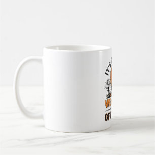 Vintage-Halloween-wunderbarste-Zeit-Shirt-Design Kaffeetasse