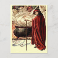 Vintage Halloween-Zauberei