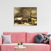 Vintage Haltbarkeit Leinwanddruck (Insitu (Wohnzimmer))