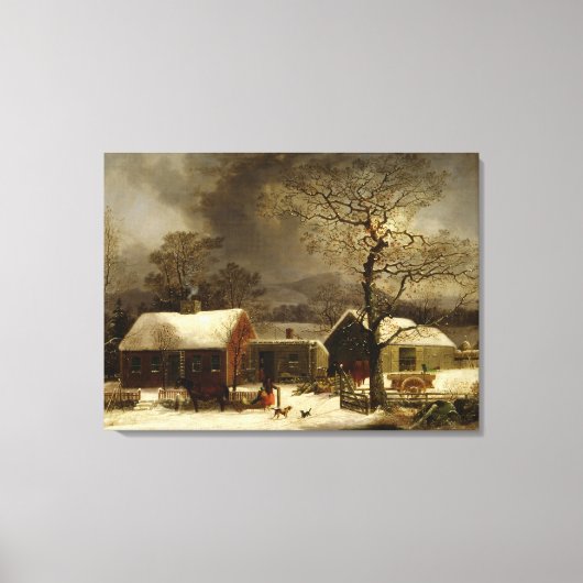 Vintage Haltbarkeit Leinwanddruck (Vorderseite)