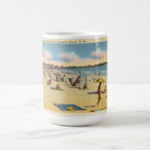 Vintage Hampton Beach Postkarte Kaffeetasse (Mittel)
