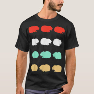 Vintage-Hamster-Design - Lustiger Hamsterliebhaber T-Shirt