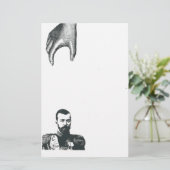 Vintage Hand, bemerkenswertes Herr-Briefpapier Briefpapier (Stehend Vorderseite)