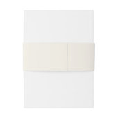 Vintage Hand Drawn Romantic Swans Monogram Wedding Einladungsbanderole (Rückseitenbeispiel)