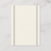 Vintage Hand Drawn Swans Monogram RSVP Wedding  Begleitkarte (Rückseite)