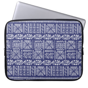 Vintage Hand Drawn vintage Ethnic Style Seamless P Laptopschutzhülle