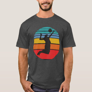 Vintage Handball Beachvolleyball Sport lustige Fre T-Shirt