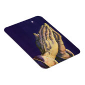 Vintage Hände Gebet mit Stern von Bethlehem Magnet (Rechte Seite)