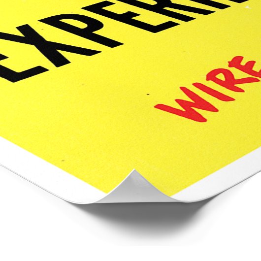 Vintage Handelshilfe Poster (Ecke)