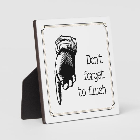 Vintage Handflush Erinnerung Bad Fotoplatte (Vorderseite)