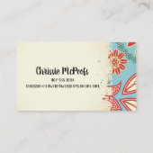 Vintage handgemachte Seifenbad-Geruchmit Visitenkarte (Rückseite)