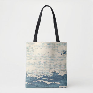 Vintage handgezeichnet Jahreszeit im Retro-Stil mi Tasche