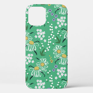 Vintage handgezeichnet Retro-niedliche Blume und P Case-Mate iPhone Hülle