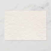 Vintage handgezeichnete Aquamarine Champagner Hoch Begleitkarte (Rückseite)