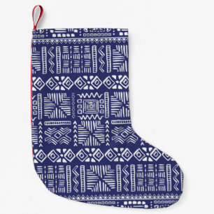 Vintage Handgezeichnete Vintage Ethnic Style Nahtl Kleiner Weihnachtsstrumpf