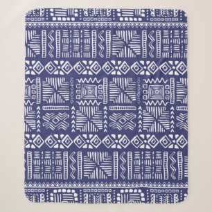 Vintage Handgezeichnete Vintage Ethnic Style Nahtl Sherpadecke