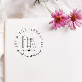 Vintage Handschriftenbücher aus der Bibliothek Gummistempel