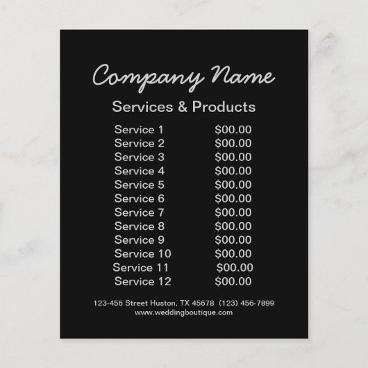 Vintage Handybauweise Flyer (Hinten)