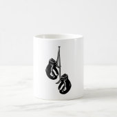 Vintage Hangboxhandschuhe Retro-Kämpfer Kaffeetasse (Mittel)