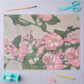 Vintage Hannah Overbeck Jugendstil-Rose Seidenpapier (Basteln)