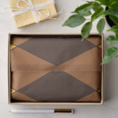 Vintage-Harlekin-Diamantmuster Seidenpapier (Geschenk)