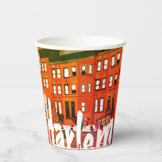 Vintage Harlem Tasse Pappbecher