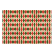 Vintage Harlequin-Muster