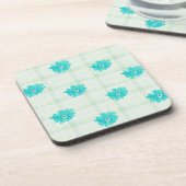 Vintage Harmonie der Farbtöne Getränkeuntersetzer (Linke Seite)