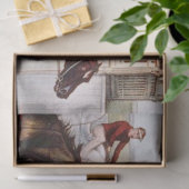 Vintage Harness Racing Seidenpapier (Geschenk)