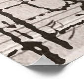 Vintage Harp- und Antiquitätenkollektion Poster (Ecke)