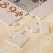 Vintage Harper's Weekly Christmas 1894 Puzzle (Seite)