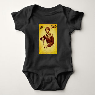 Vintage Harriet Tubman - Wir sind draußen - Schwar Baby Strampler