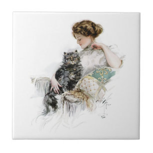 Vintage Harrison Fisher Fliese