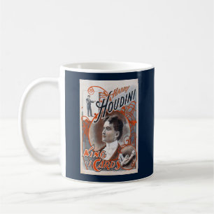 Vintage-Harry-Houdini-Zauber-Escape-Kaffeetasse Kaffeetasse