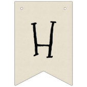 Vintage Harry Potter Erster Geburtstag Wimpelkette (Zweite Fahne)