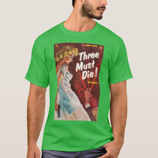 Vintage, hartgepackte Detective Paperback Cover 14 T-Shirt