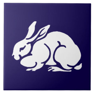 Vintage-Hase Fliese