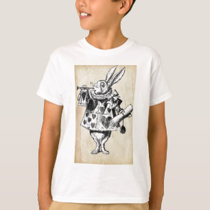 Vintage-Hase in Herzen T-Shirt