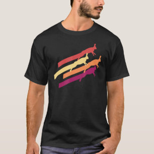 Vintage-Hasen-Designs für Kinder Männer Frauen Has T-Shirt