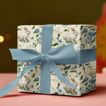 Vintage Hasen | Oster-Geschenkpapier