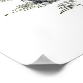 Vintage Hasenfamilie Poster (Ecke)